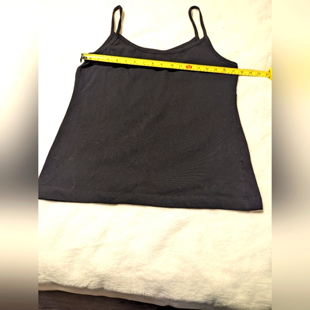 l.O.G.G. camisole. Label of Graded Goods. Size XL.  black. H&M. Cotton blend.